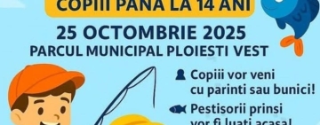 Primarul Ploieștiului invită copiii la un concurs de pescuit, în Parcul Municipal Vest