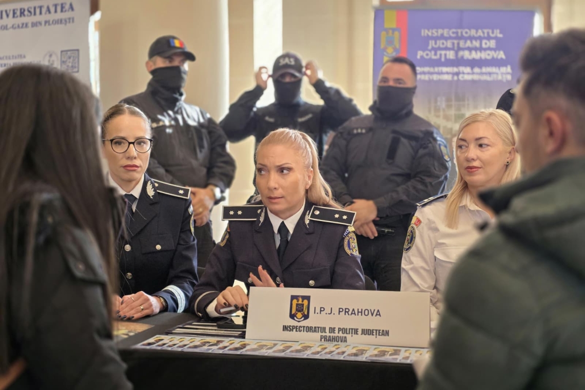 Cariera de polițist, tot mai atractivă pentru tinerii prahoveni