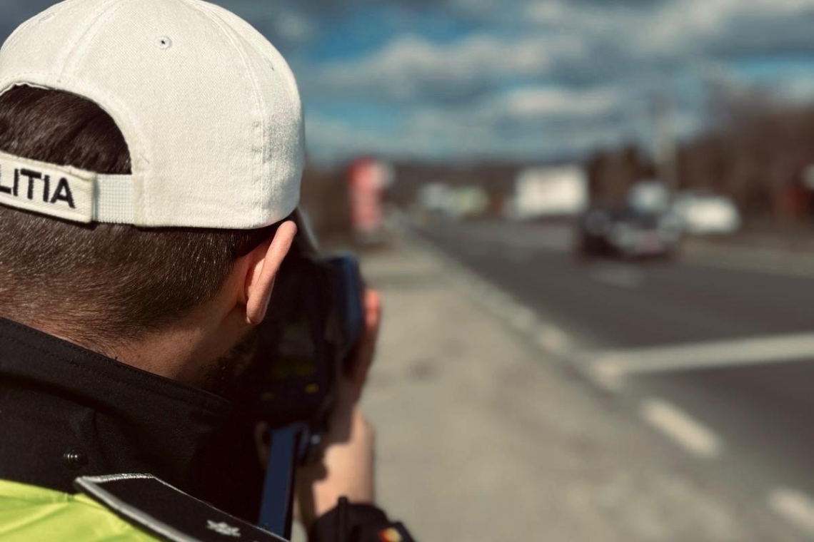 Acțiune rutieră de amploare pe DN1, în Prahova. În vizor - vitezomanii!