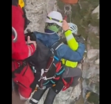 Misiune contracronometru în Bucegi: un turist de 64 de ani, recuperat de salvamontiștii prahoveni de pe un traseu extrem