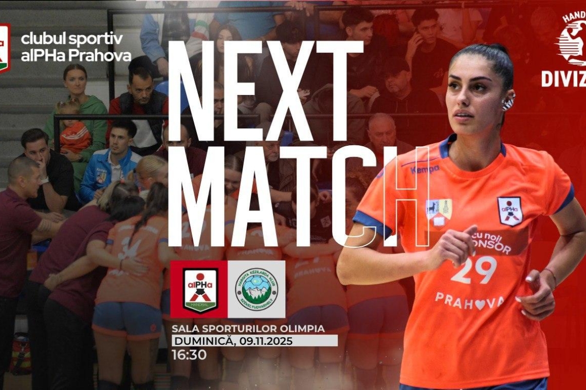 alPHa Prahova – meci decisiv acasă cu ACS HC Harghita. Posibilă revenire a Mădălinei Zamfirescu în teren!