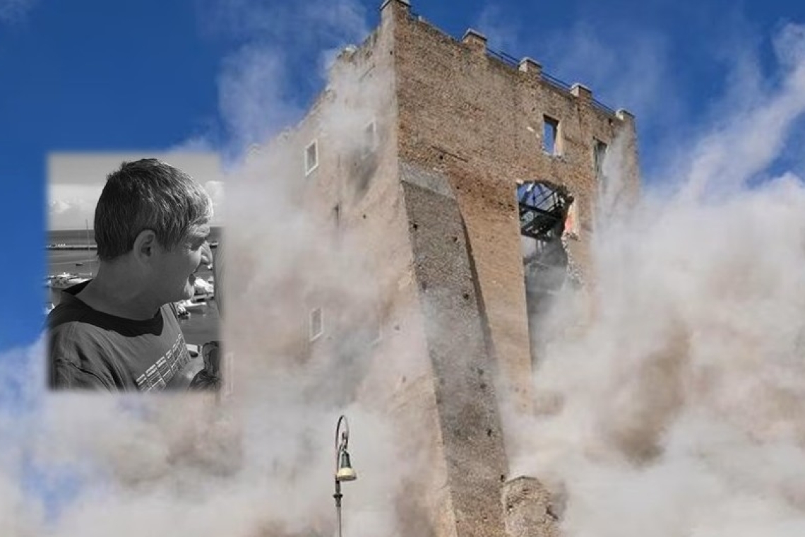 Muncitorul român prins sub dărâmăturile Torre dei Conti din Roma a murit la spital