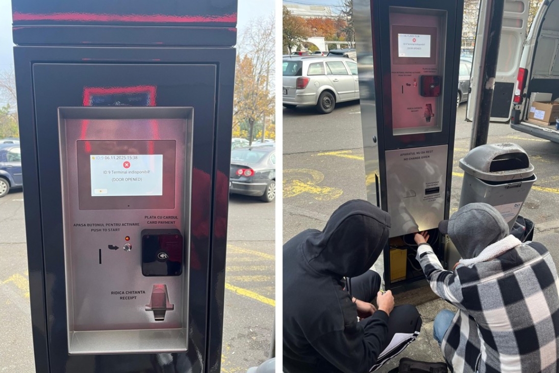 A început instalarea noilor parcometre în Ploiești