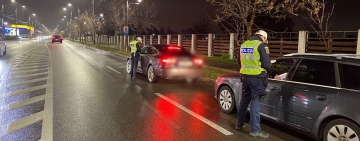 Razie rutieră de amploare în Ploiești, sâmbătă seară