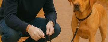 Când normalitatea devine subiect de știre: un tânăr din Ploiești a strâns după câinele său!