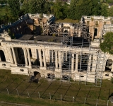 Lucrările de restaurare la Palatul „Micul Trianon” din Florești încep oficial cu o slujbă de binecuvântare