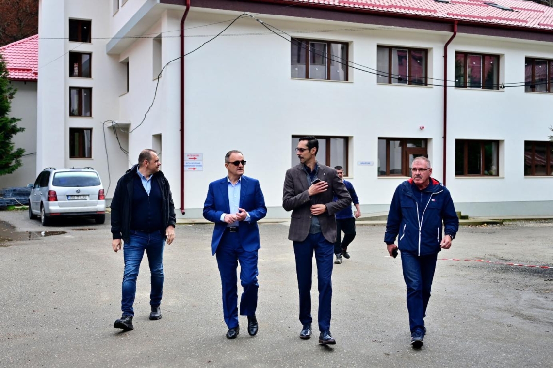 Președintele CJ Prahova, Virgiliu Nanu, susține finalizarea modernizării Spitalului de Ortopedie și Traumatologie din Azuga