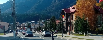 Polițiștii rutieri, la datorie pe DN1 pentru menținerea fluenței traficului în weekend