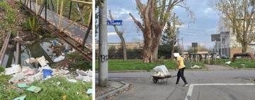 10.000 de lei amendă pentru aruncarea molozului în albia pârâului Dâmbu