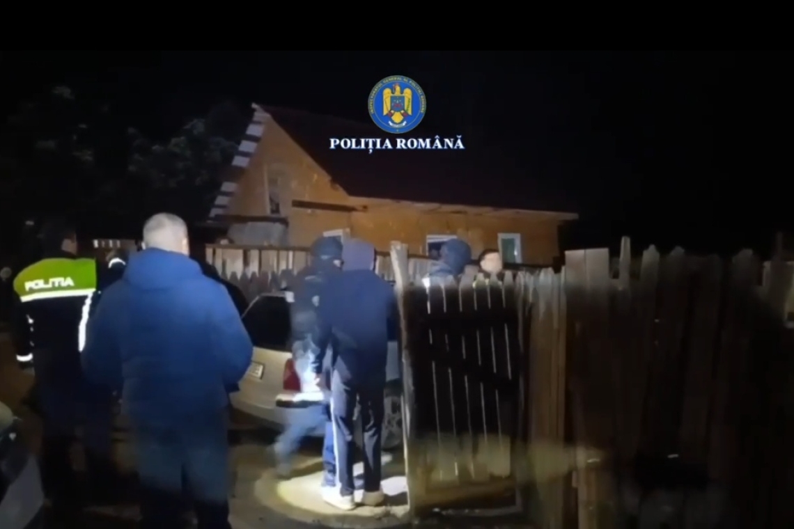 Hoți din Buzău, "călcați" de polițiștii și mascații prahoveni