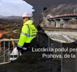Reparații la podul peste râul Prahova din Breaza, după finalizarea expertizei tehnice realizate de Consiliul Județean