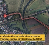 Podul de la capătul străzii Mircea cel Bătrân din Ploiești se închide săptămâna viitoare