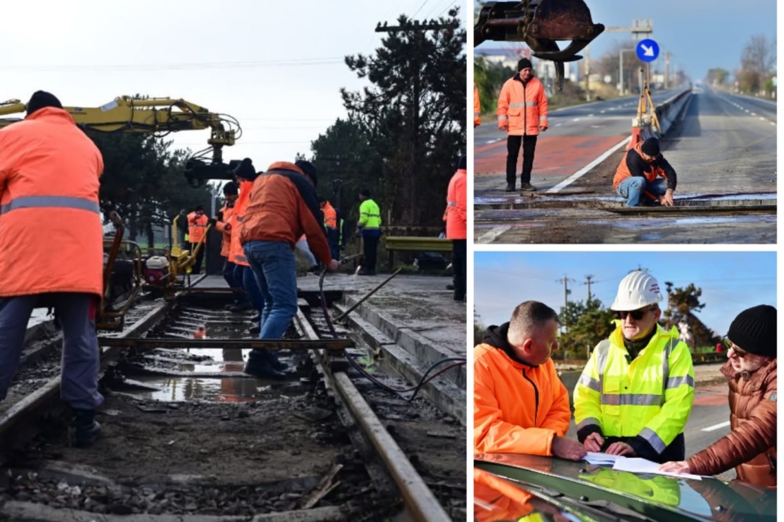 Au început lucrările la trecerea la nivel cu calea ferată de la Movila Vulpii. Virgiliu Nanu: ”Prima zi este decisivă!”