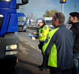 Polițiștii prahoveni au descoperit sute de abateri într-o săptămână de controale TRUCK & BUS