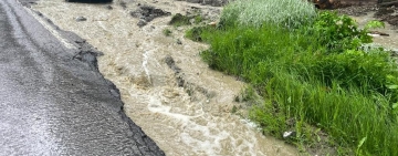 Risc de viituri în 11 județe. Cod Galben de inundații și în Prahova