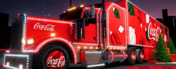 Caravana Coca-Cola va ajunge pe 4 decembrie la Târgul de Crăciun din Ploiești