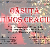 Magia sărbătorilor de iarnă prinde viață și la Muzeul „Paul Constantinescu” din Ploiești