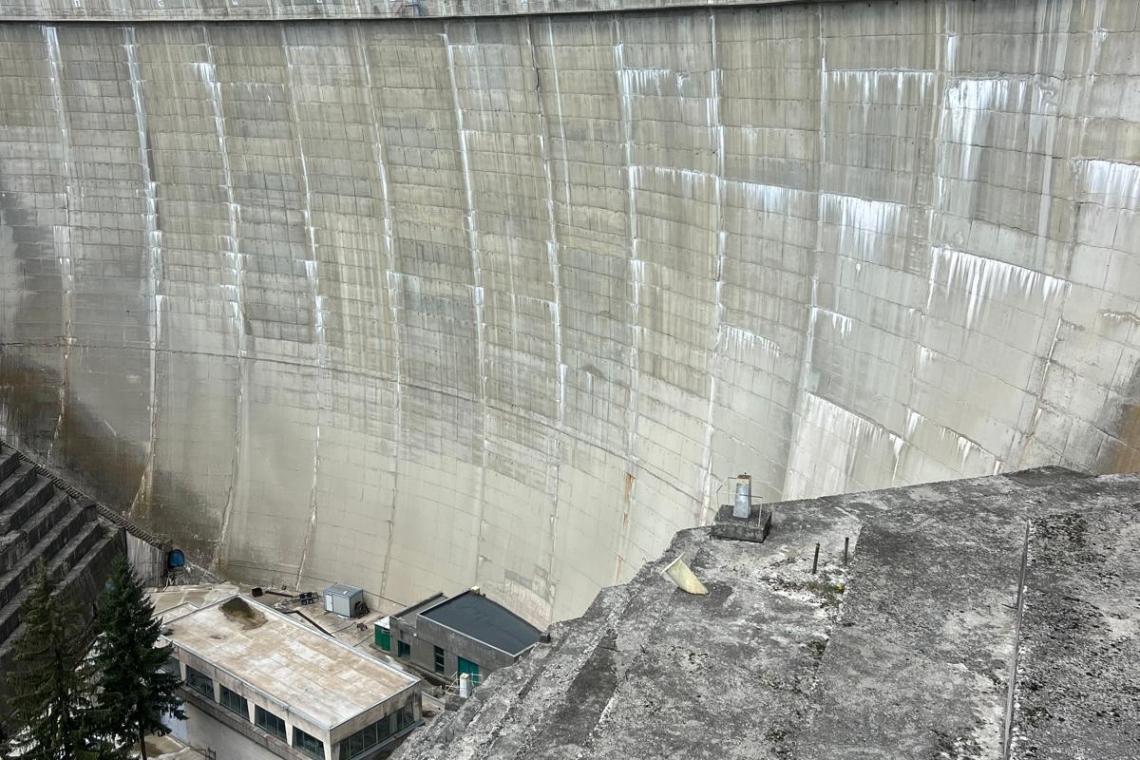 Apele Române, despre imaginile cu Barajul Paltinu: betonul nu prezintă fisuri sau semne de deteriorare