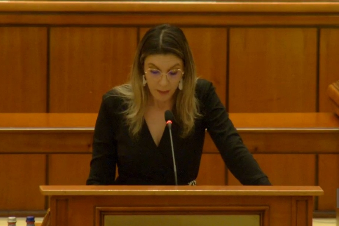 Diana Buzoianu, ministrul Mediului, a venit în Parlamentul României, pentru a da explicații despre situația de la barajul Paltinu!