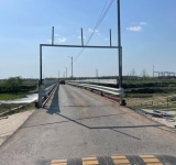 Circulație închisă temporar pe podul metalic de la Pantazi