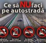 DRDP Buzău reamintește șoferilor regulile esențiale pentru circulația în siguranță pe autostradă