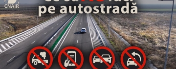 DRDP Buzău reamintește șoferilor regulile esențiale pentru circulația în siguranță pe autostradă