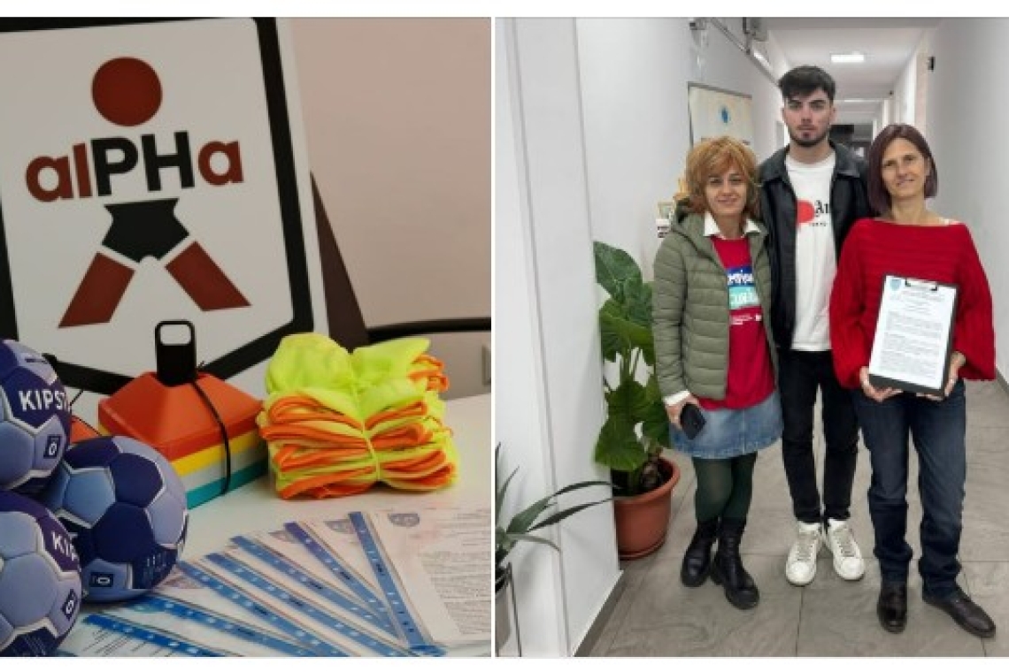 Opt școli din Prahova intră în primul program pilot al Clubului Sportiv alPHa. 755 de elevi, atrași către handbal încă din clasele primare