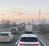 Intervenție a poliției la trecerea la nivel cu calea ferată de la Movila Vulpii