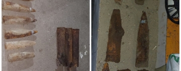 Muniție neexplodată, găsită în comuna Păulești. Pompierii au intervenit la fața locului