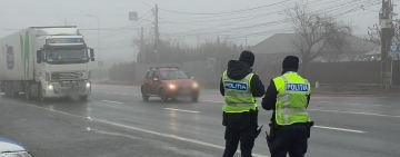 200 de polițiști vor acționa pe drumurile din Prahova, în minivacanța de Crăciun