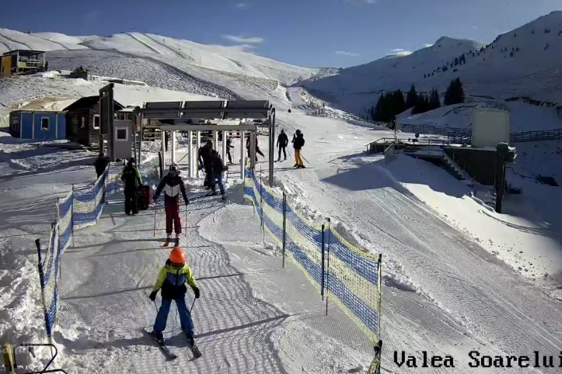 Și pârtiile din domeniul schiabil Sinaia s-au deschis!