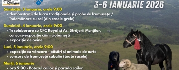 Comarnic găzduiește „Botezul Cailor”, între 3 și 6 ianuarie 2026