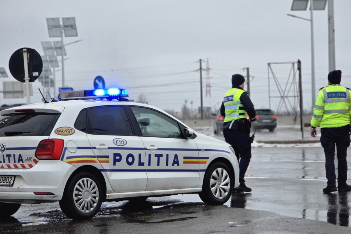 Situația traficului rutier în județul Prahova, joi la prânz. În Bușteni - coloană în mișcare