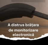 Mizil | Bărbat reținut după ce și-a distrus brățara electronică de supraveghere