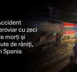 Tragedie feroviară în sudul Spaniei: 39 de morți după coliziunea a două trenuri de mare viteză. Încă nu se știe dacă printre ei sunt și români