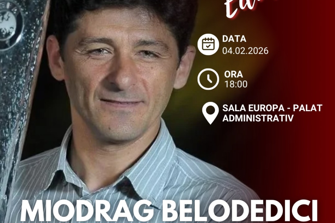 Miodrag Belodedici, invitat special la o nouă ediție „alPHa – Spirit de Campion Educat”, la Ploiești