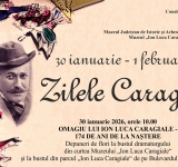 Zilele Caragiale la Ploiești - trei zile dedicate marelui dramaturg, la 174 de ani de la naștere