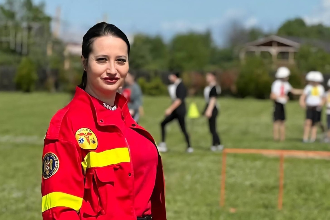O intervenție pentru o viață. Exemplul Andreei, voluntar SMURD la ISU Prahova