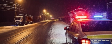 IPJ Prahova: ”În trafic, iarna nu iartă graba!”