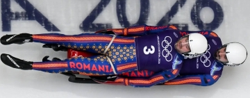 J.O./Rezultatele sinăienilor Gîtlan-Șerban la dublu sanie. Cum s-au clasat după cele două manșe