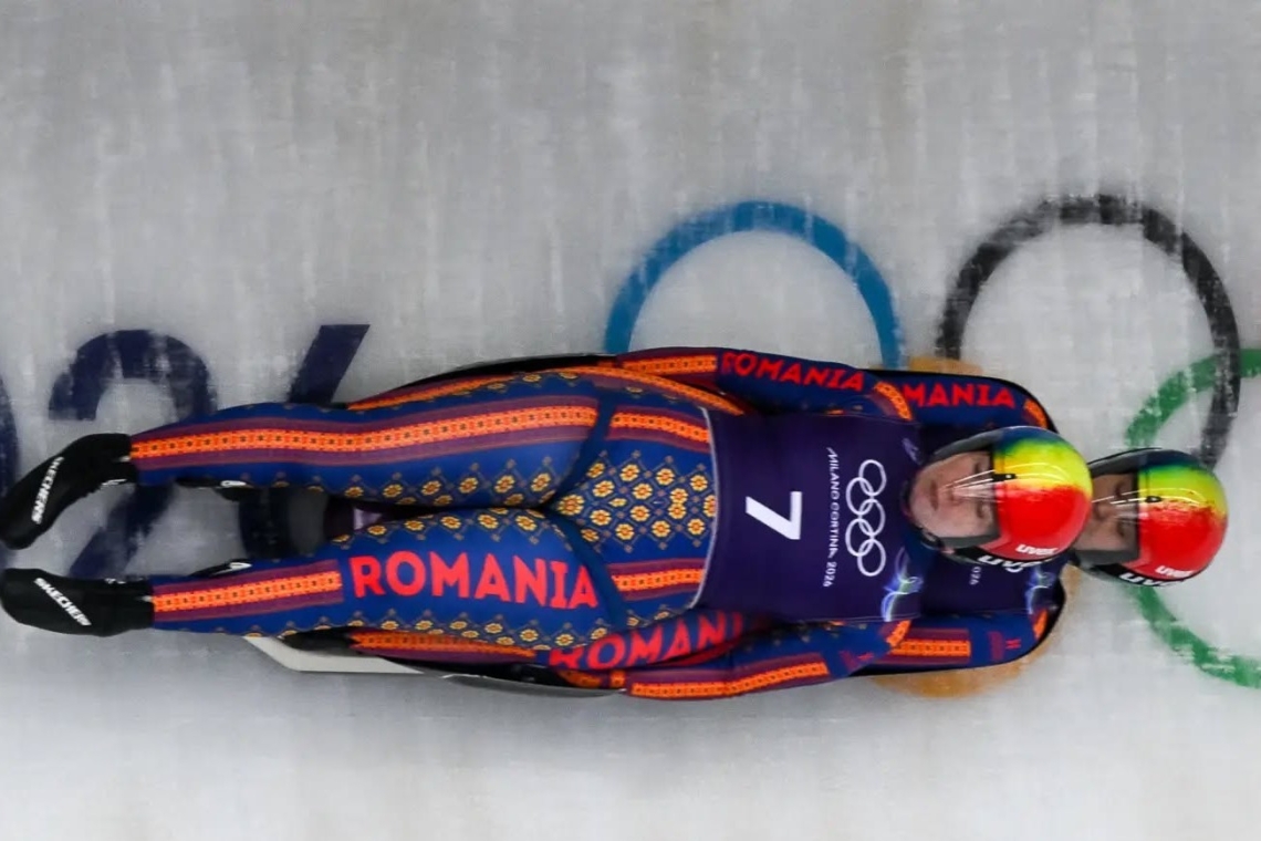 Prahovencele Strămăturaru-Manolescu au terminat proba de dublu sanie feminin pe locul 9