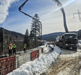 Lucrările pe DJ102I continuă: drumul dintre Valea Doftanei și Săcele prinde contur