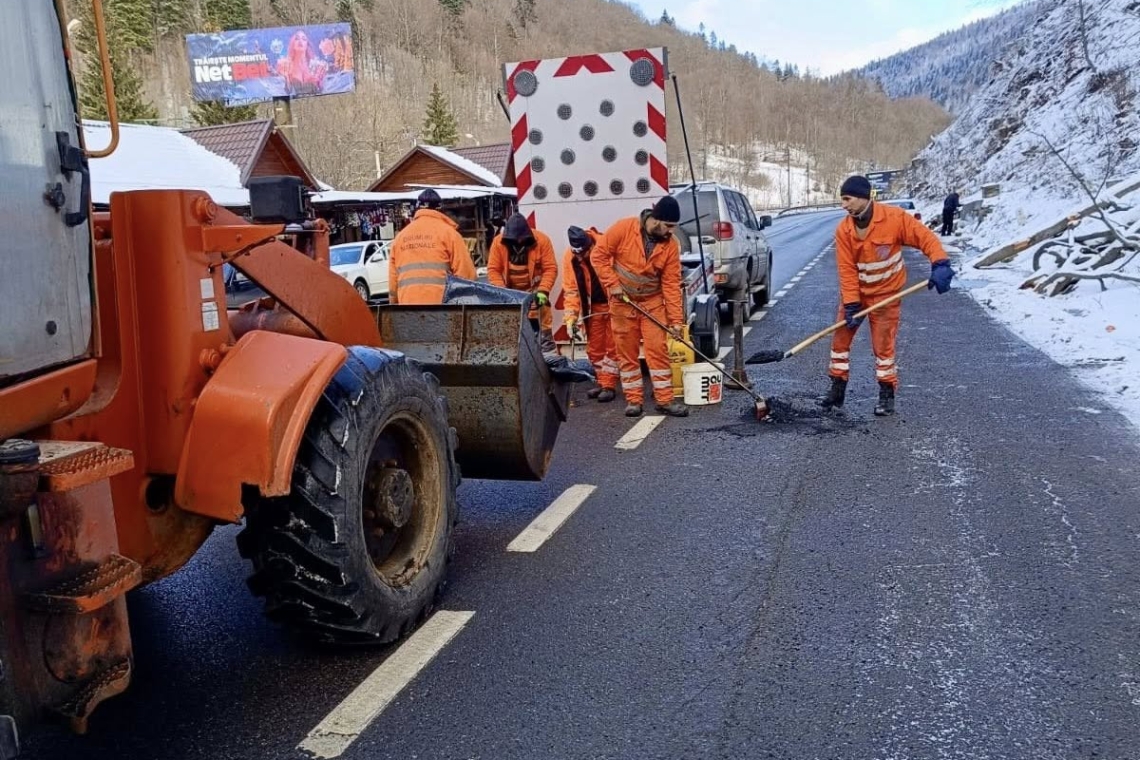 Atenție, șoferi! Lucrări de ”plombare” pe DN1, în județul Prahova