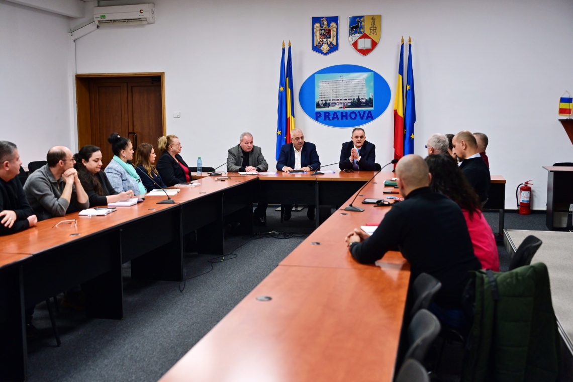 Ședință la CJ Prahova pentru urgentarea dării în folosință a rețelei de gaze de pe Valea Slănicului