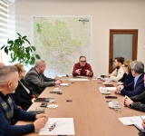 Termene ferme pentru rețeaua de gaze de pe Valea Slănicului. Analiza stadiului proiectului, coordonată de Virgiliu Nanu, președintele CJ