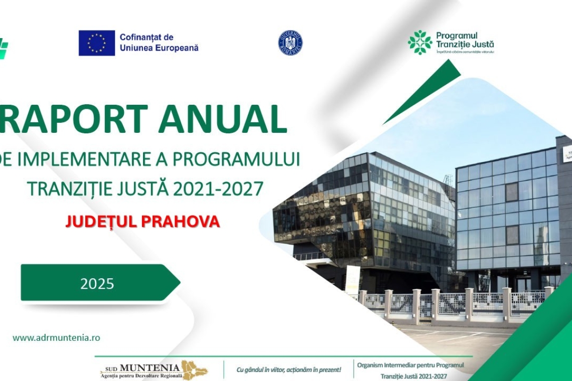 Prahova, lider național în Programul Tranziție Justă: contracte de aproape 170 milioane de euro