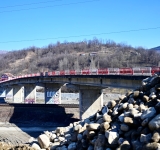 Au început lucrările pe podul DJ 101R Breaza–Comarnic. Traficul este deviat temporar