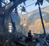 Pompierii au salvat obiecte de cult evaluate la 1 milion de euro din incendiul care a cuprins Biserica Sf. Nicolae din Puchenii Moșneni