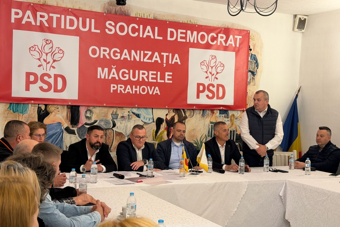 Conducere nouă la PSD Măgurele: Vlad Gabriel Mărculescu, ales președinte al organizației