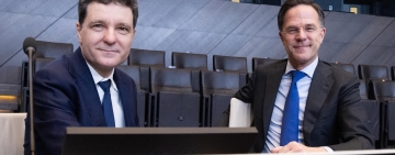 Nicușor Dan, după întâlnirea cu Mark Rutte: „România este mai sigură prin apartenența la NATO și parteneriatul cu SUA”